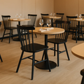 Pack de 2 Sillas Windsor Madera - Negra para el hogar, disponible en Mons