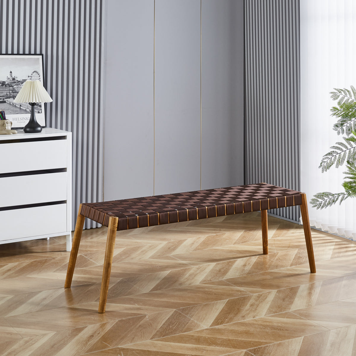 Banqueta Austral 120cm - Café
