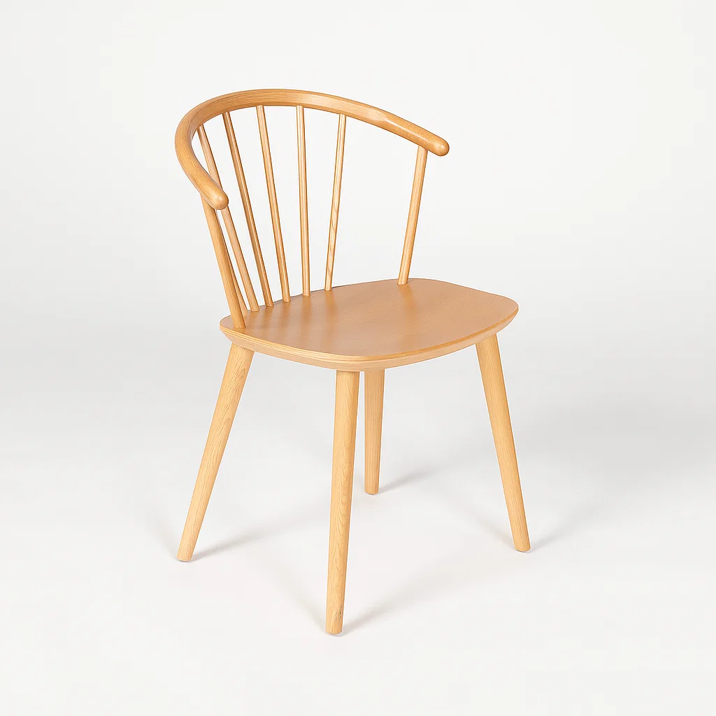 Pack de 2 Sillas Lykke de Madera - Natural