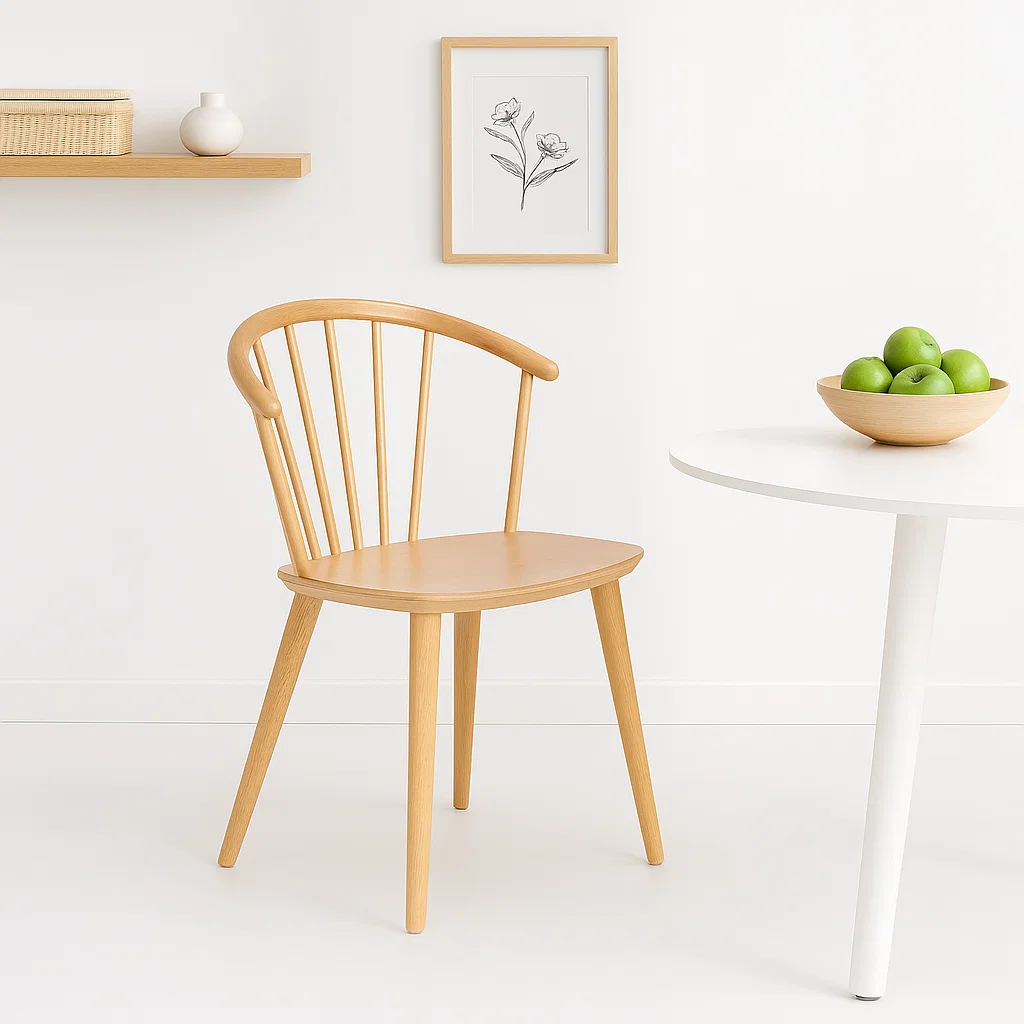 Pack de 2 Sillas Lykke de Madera - Natural