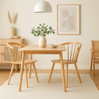 Pack de 2 Sillas Lykke de Madera - Natural