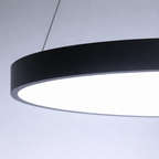 Lampara led 45w colgante 6000k modelo brihaspati redonda cerrada konnergie