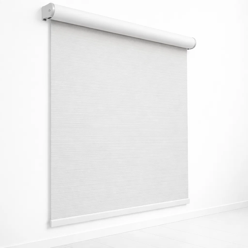 Cortina Roller Blackout Gris Jaspeado Biancobelo - 60x240cm