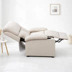 Bergere Reclinable Ibiza Leather Crema
