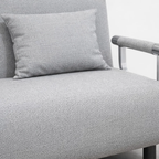 Sofa Cama Extendible Gris Light Linen