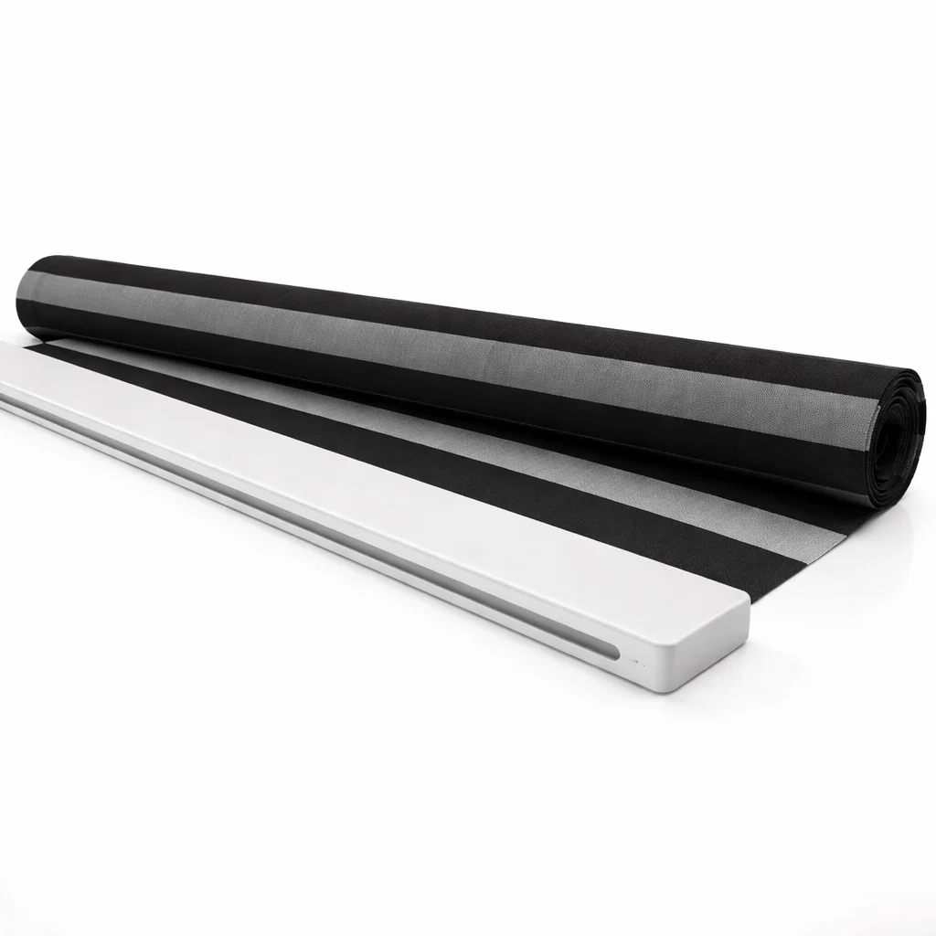 Cortina Roller Duo Negra Biancobelo - 140x220 cm