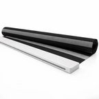Cortina Roller Duo Negra Biancobelo - 200x220 cm