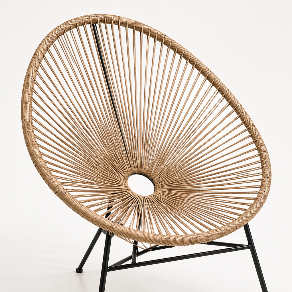 Silla de terraza Veracruz Beige