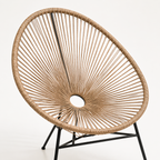 Silla de terraza Veracruz Beige