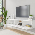 Rack TV Flotante Napoles Blanco