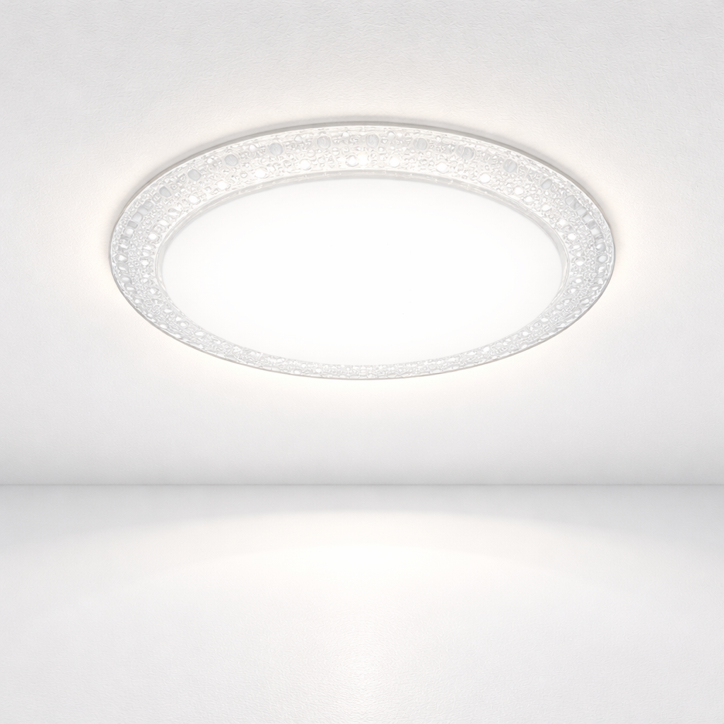 Lámpara led sobrepuesta 24+24w redonda 26cm aspi i 3000k-4000k-6000k