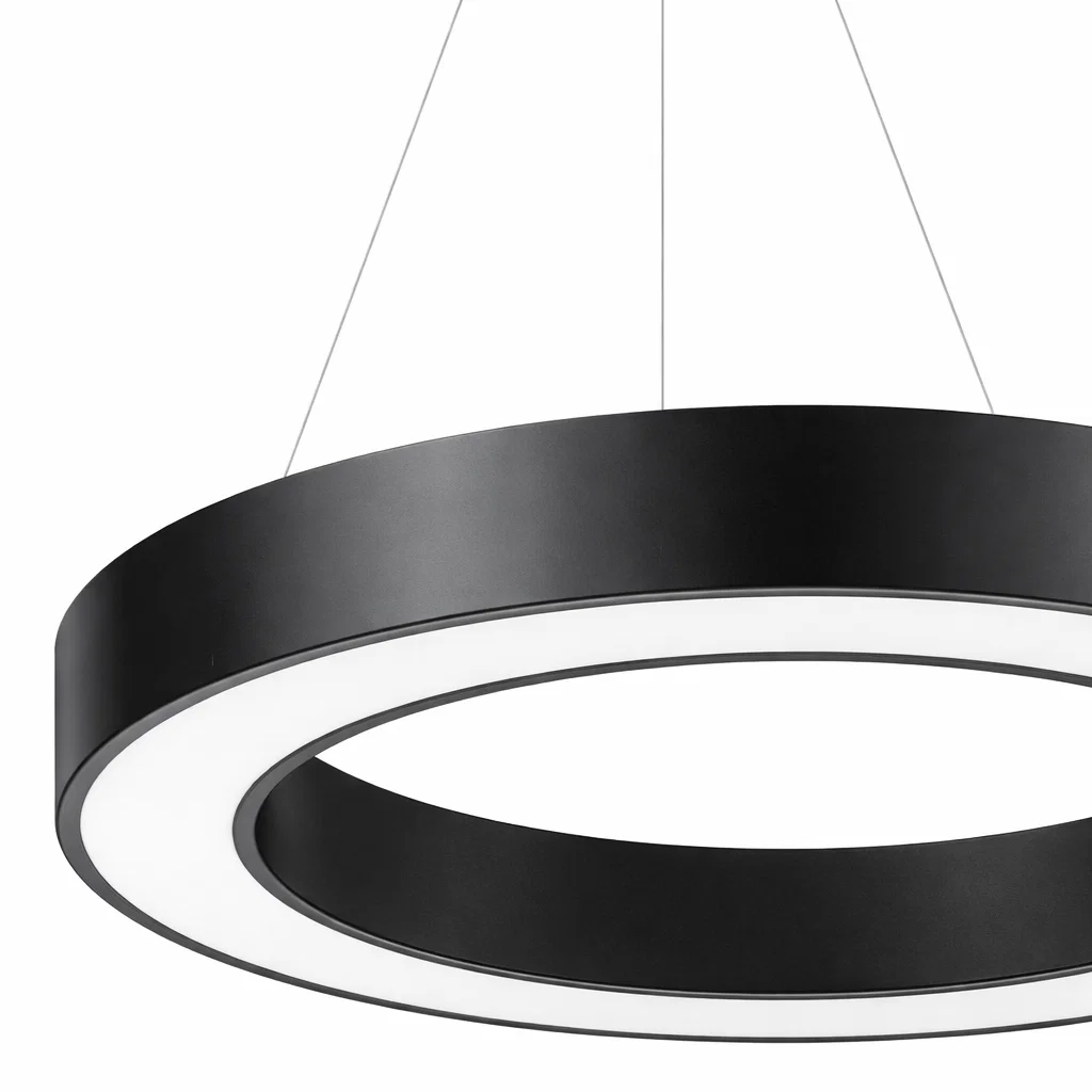 Lampara led 42w colgante 3000k modelo brihaspati redonda abierta konnergie