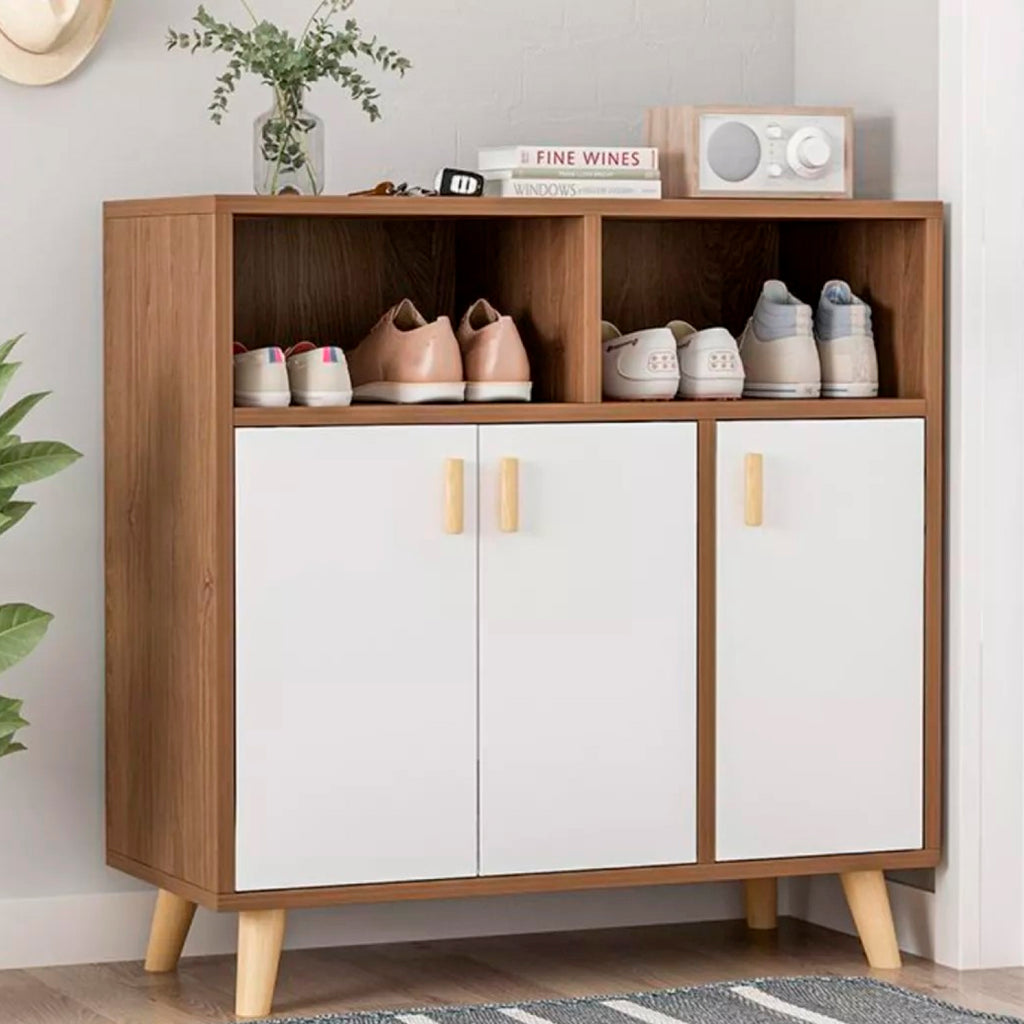 Cómoda Zapatero blanca madera