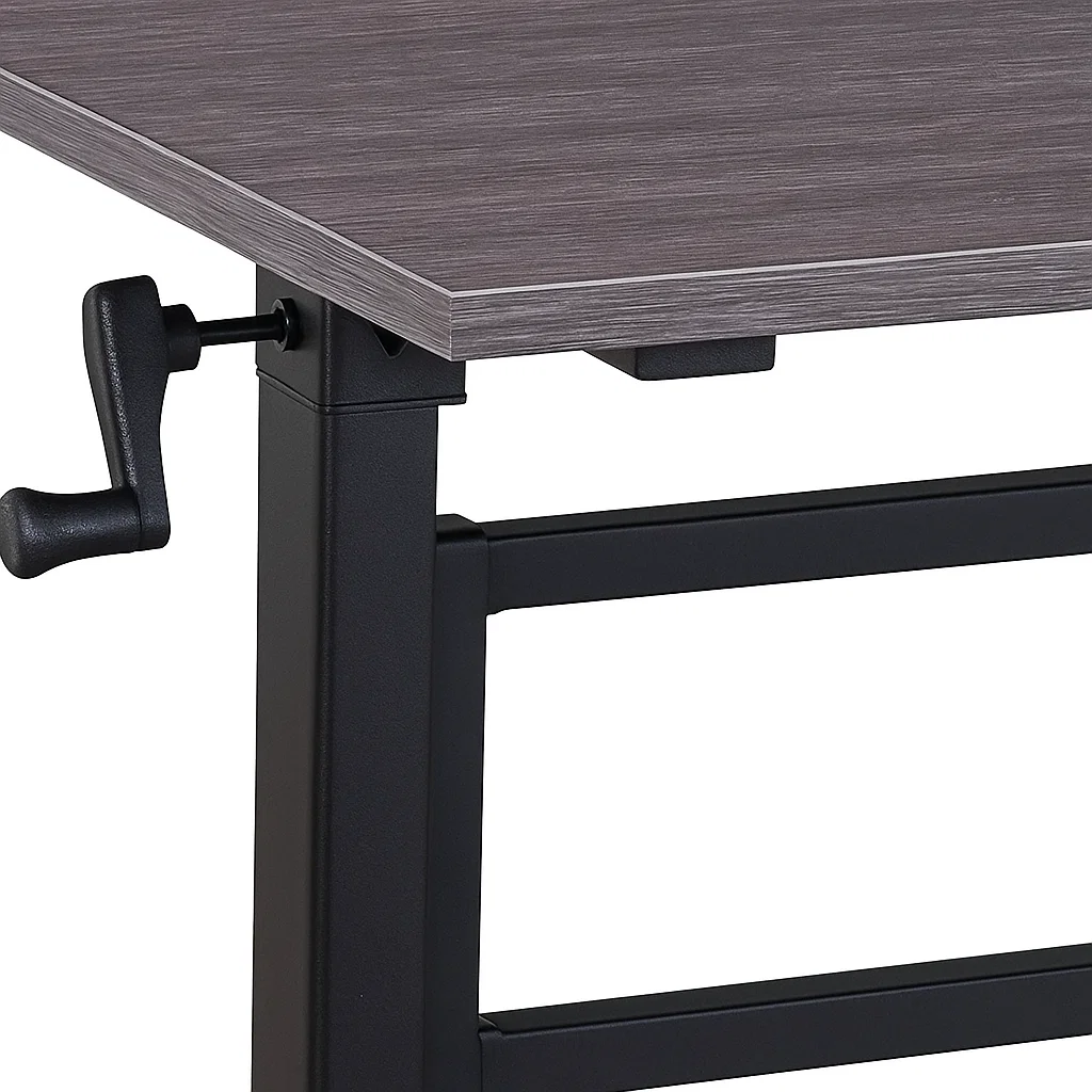 Escritorio de trabajo con altura regulable standing desk - Gris