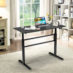 Escritorio de trabajo con altura regulable standing desk - Negro