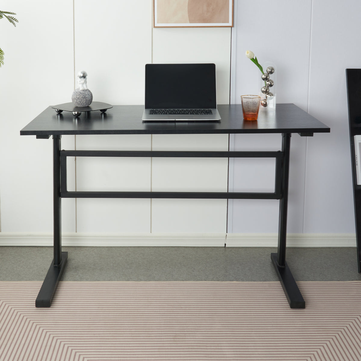 Escritorio de trabajo con altura regulable standing desk - Negro
