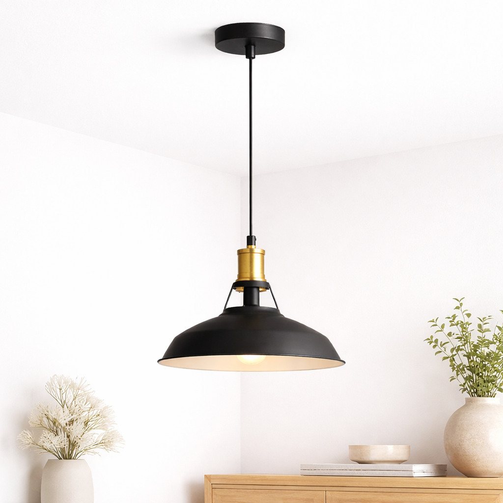 Lampara  Colgante Junin Black