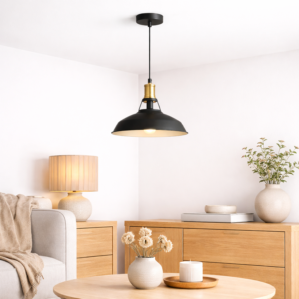 Lampara  Colgante Junin Black