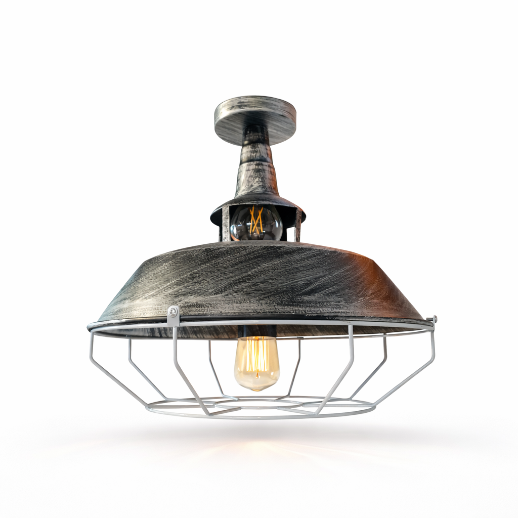 Lampara  Colgante Milan Silver