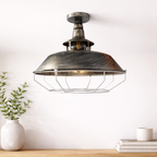 Lampara  Colgante Milan Silver