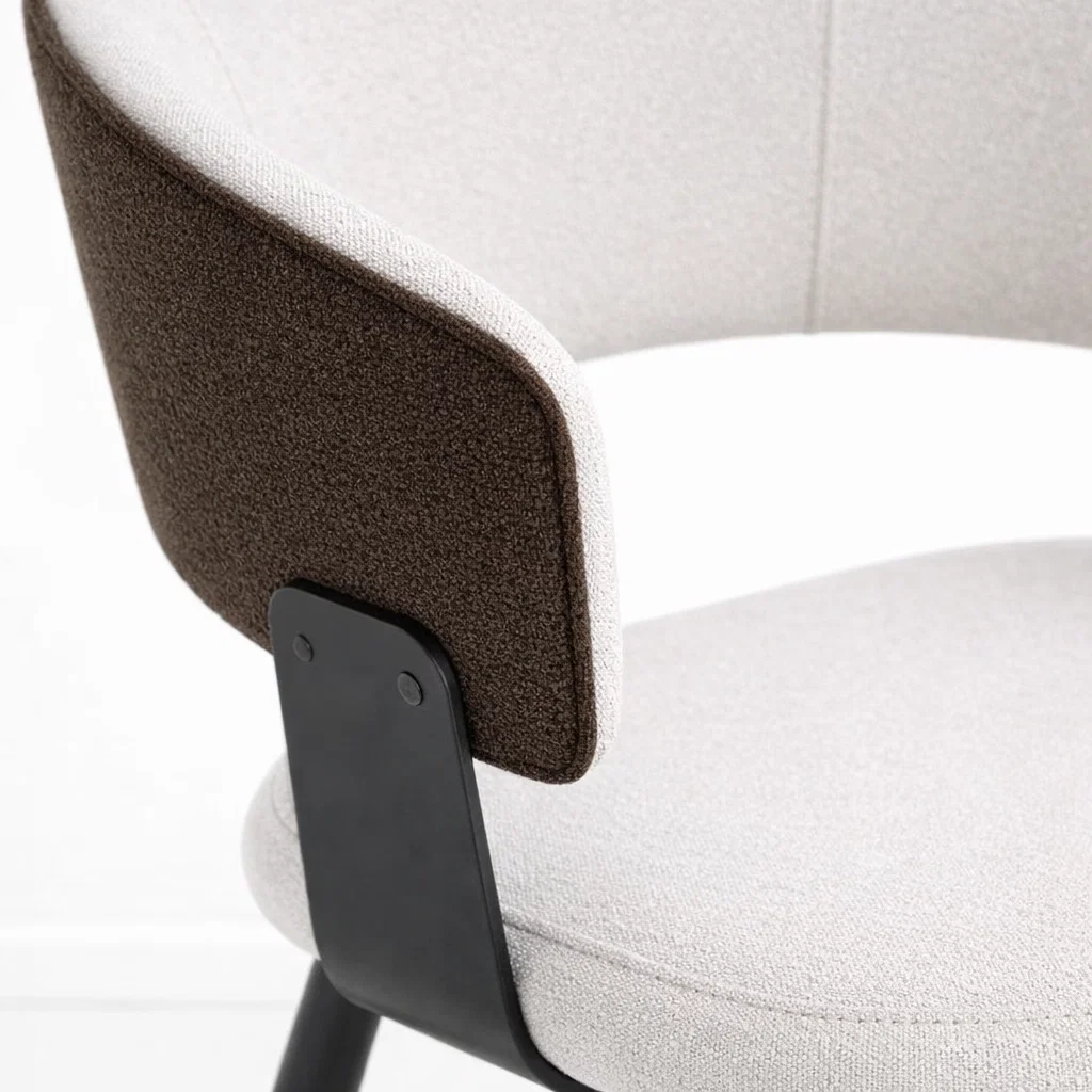 Pack de 2 Sillas KLOPS Velvet - Blanca