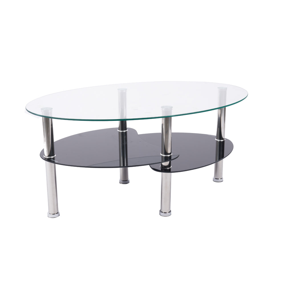 Mesa de centro vidrio 2 caras