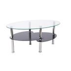 Mesa de centro vidrio 2 caras