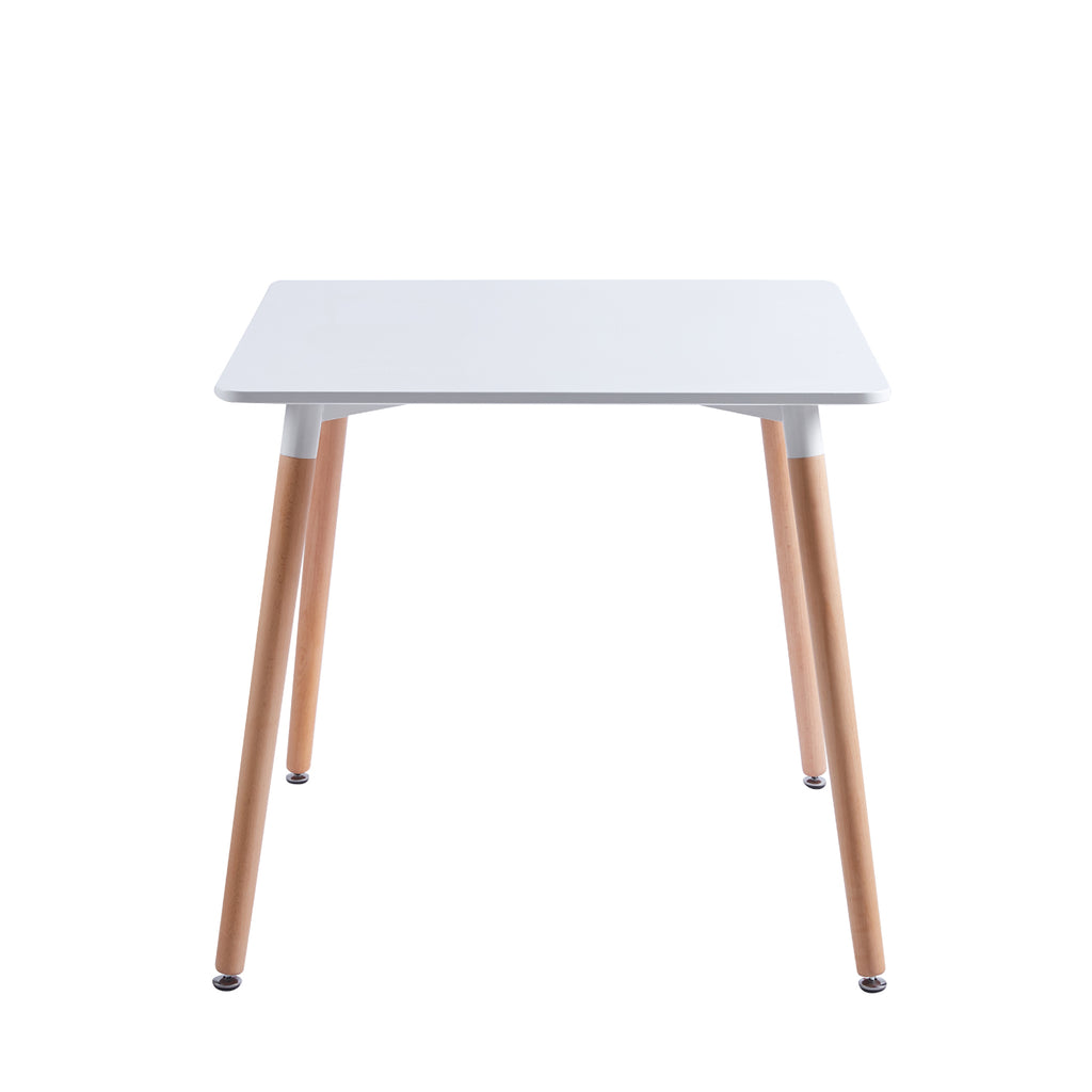Mesa Eames Cuadrada MDF 80 cms - Blanca