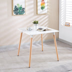 Mesa Eames Cuadrada MDF 80 cms - Blanca