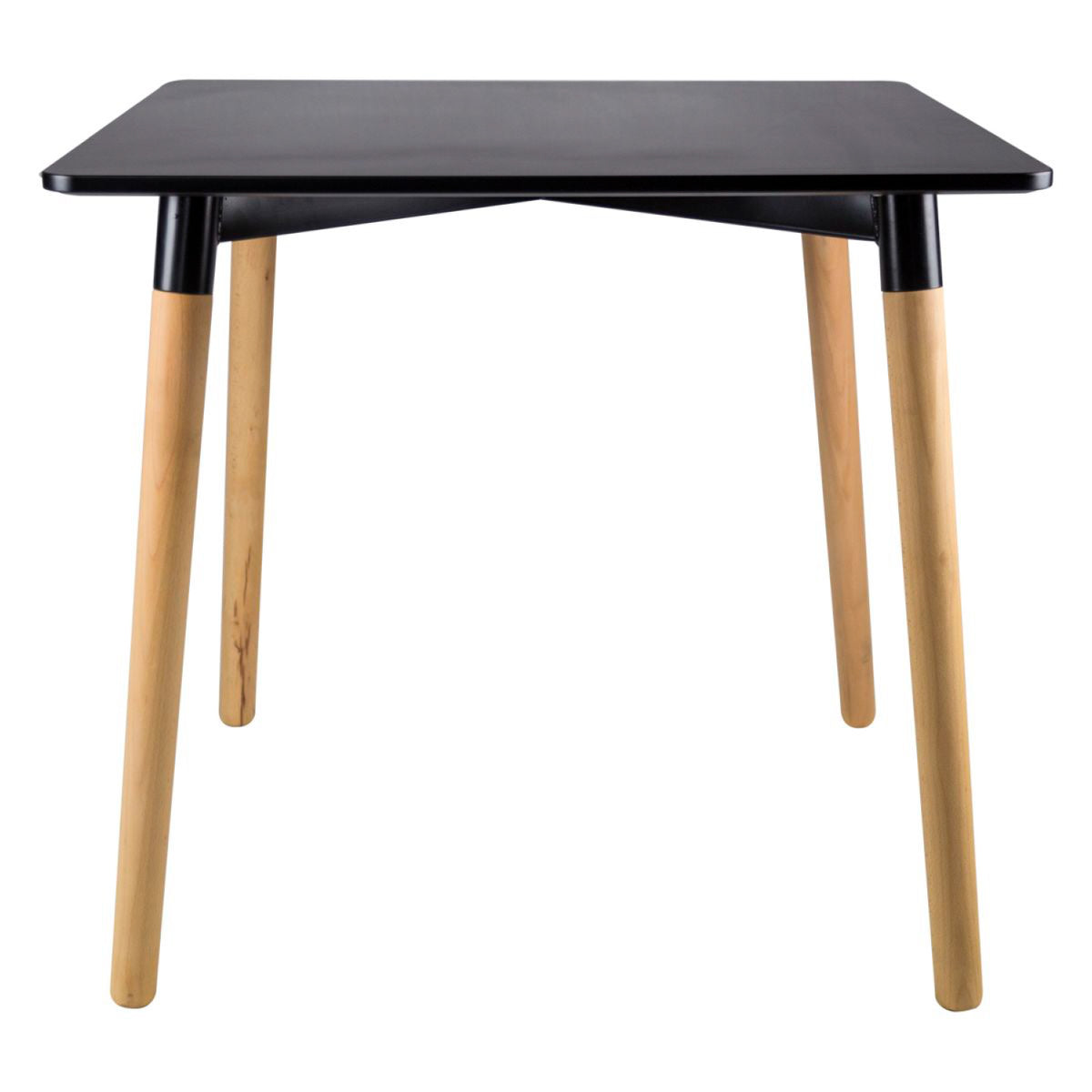 Mesa Eames Cuadrada MDF 80 cms - Negra