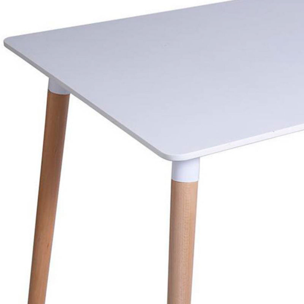 Mesa Eames Rectangular MDF 120x80 cms - Blanca