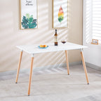 Mesa Eames Rectangular MDF 120x80 cms - Blanca