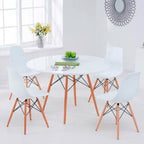 Mesa Eames 100cm redonda - Blanca