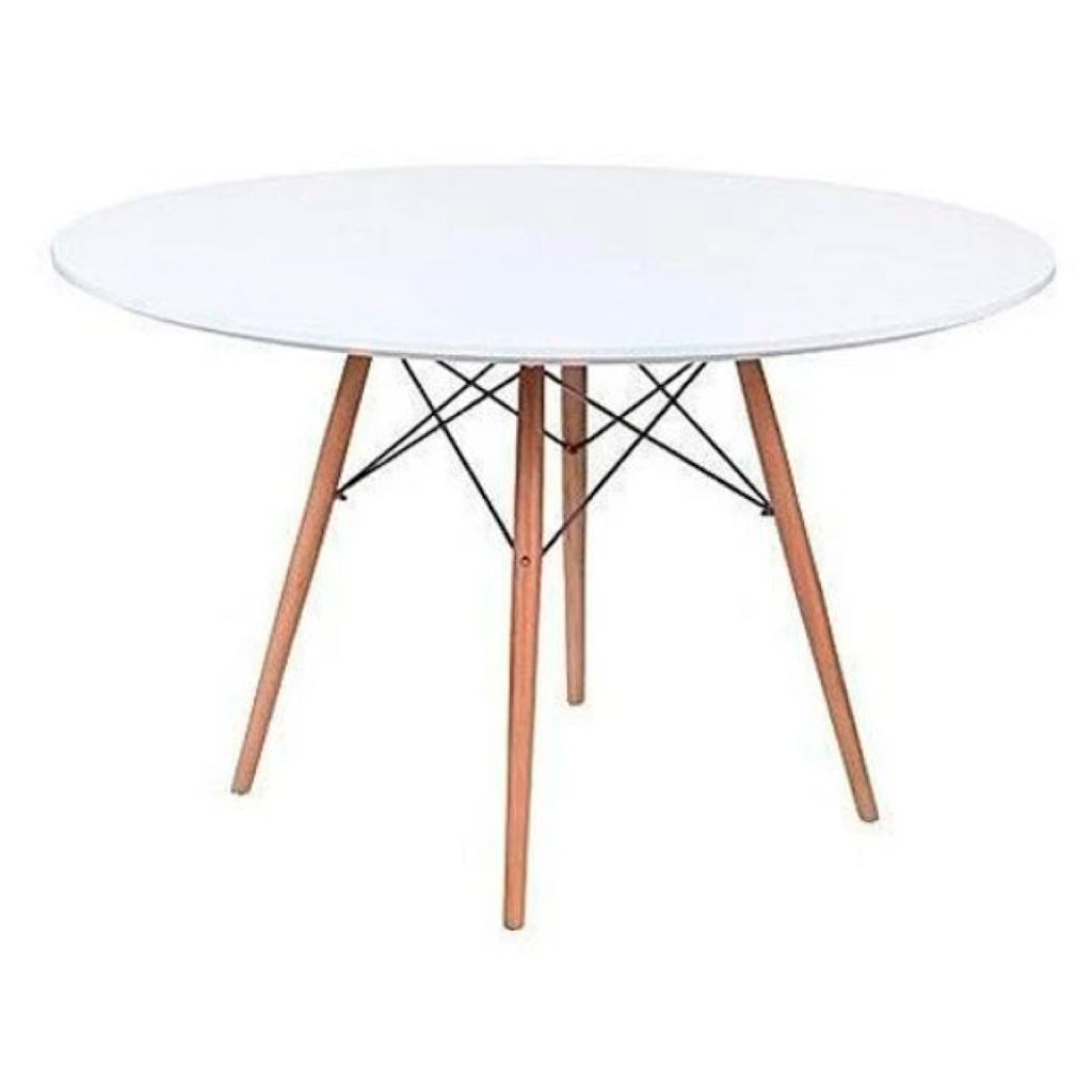 Mesa Eames 100cm redonda - Blanca