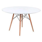 Mesa Eames 100cm redonda - Blanca