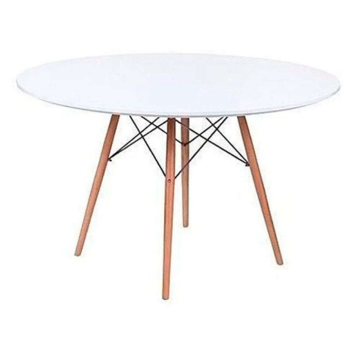 Mesa Eames 100cm redonda - Blanca