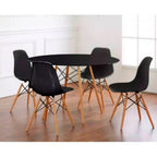 Mesa Eames 100cm redonda - Negra