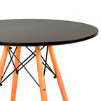 Mesa Eames 100cm redonda - Negra