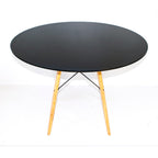 Mesa Eames 100cm redonda - Negra