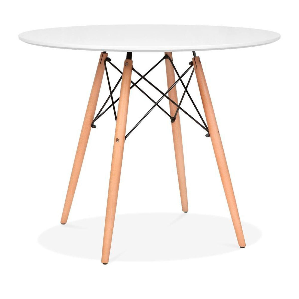 Mesa Eames 80cm redonda - Blanca