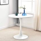 Mesa Tulip 80 cms MDF - Blanca