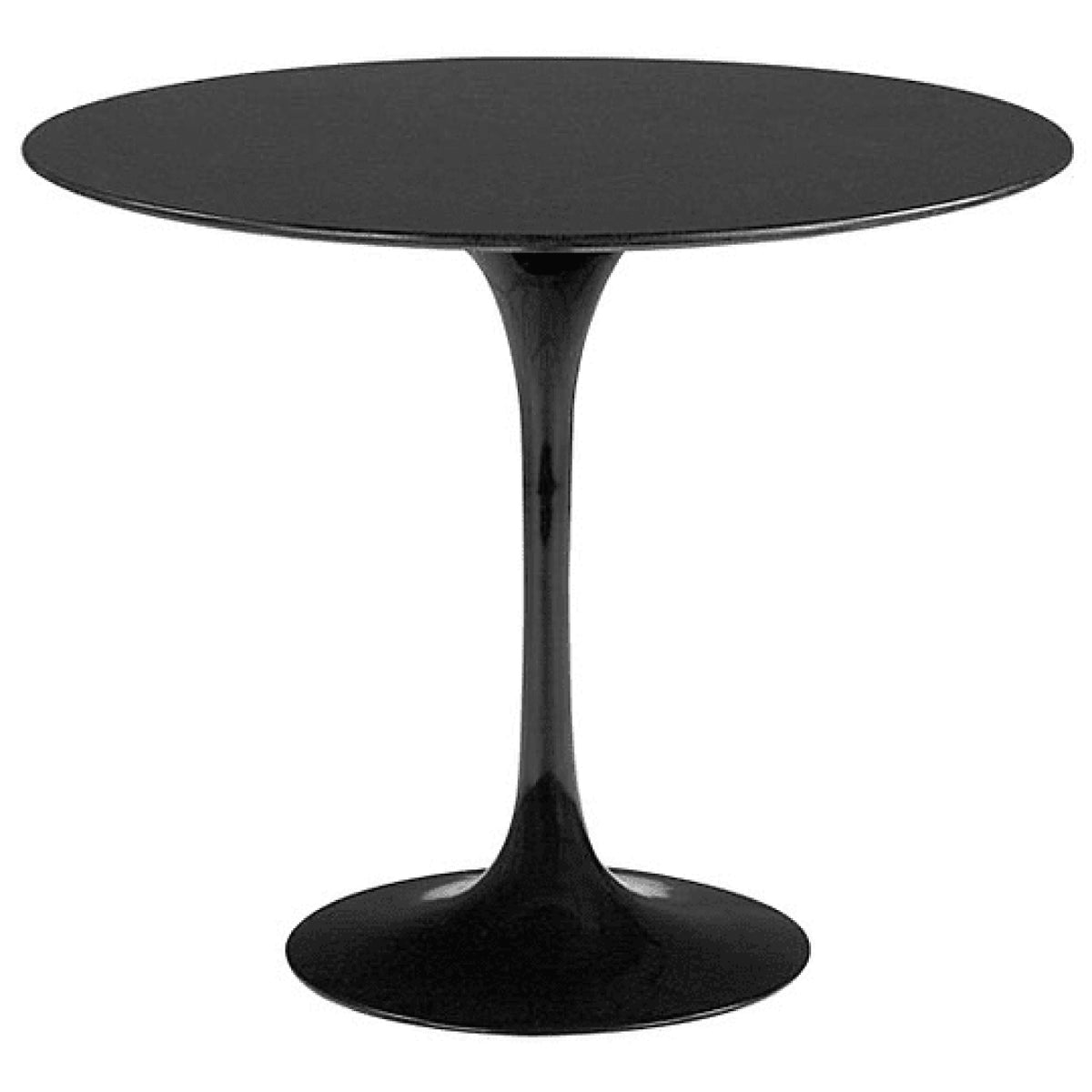 Mesa Tulip 80 cms MDF - Negra