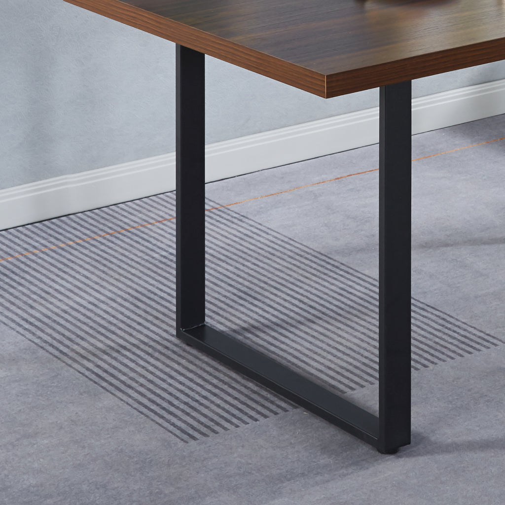 Mesa Industrial MDF 140x90 - Madera Oscura