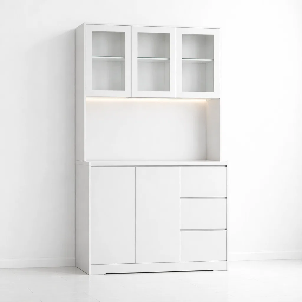 Mueble Buffet Alto LumiGlass