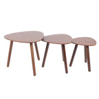 Pack de 3 mesas de centro o laterales madera