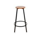 Pack de 2 Pisos taburete de bar elipse industrial