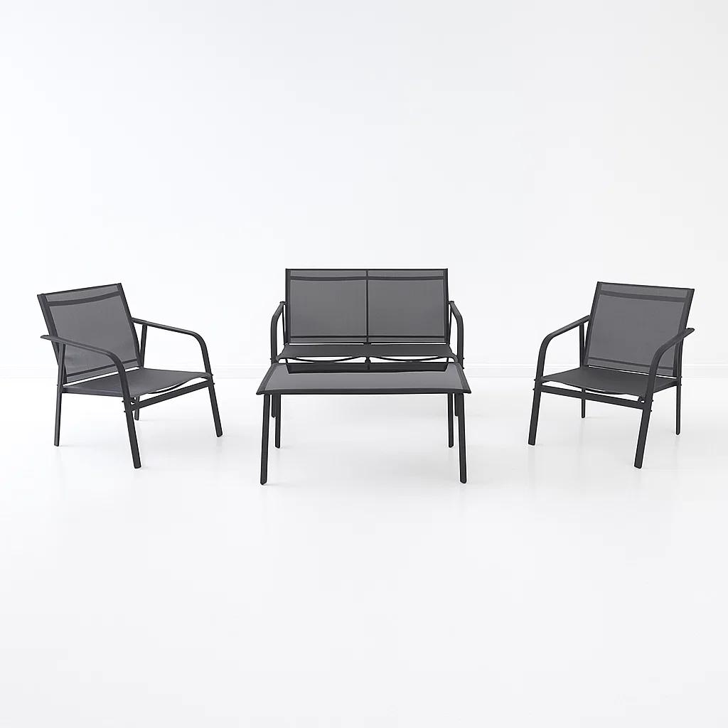 Juego de Terraza Aero 3 Sofás y 1 Mesa de Centro