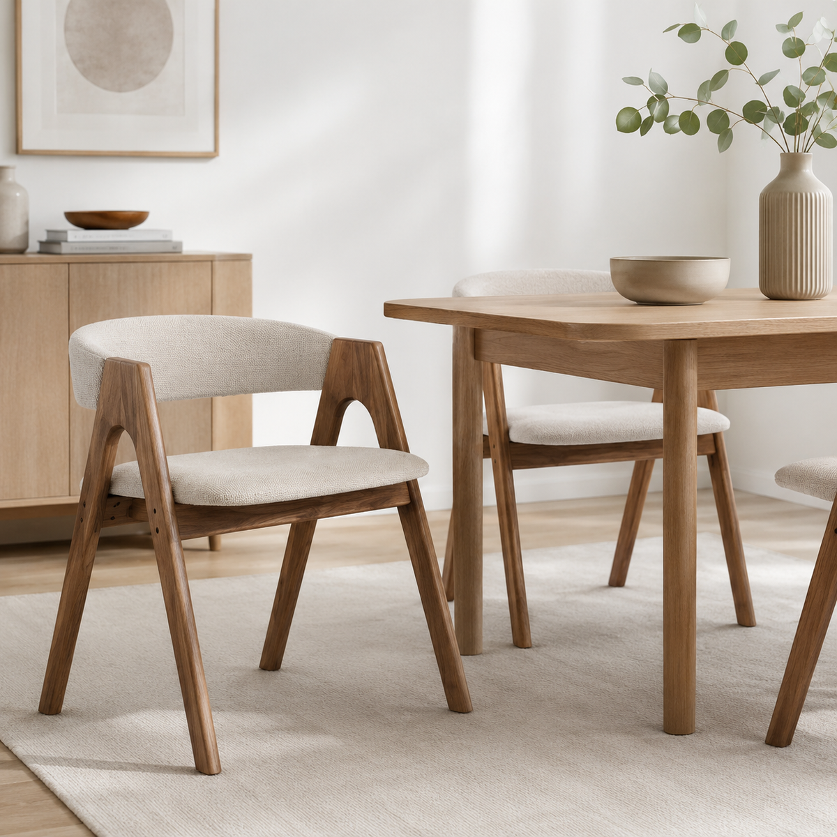 Pack de 2 Sillas de comedor Kizuna 50X55x67