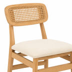 Pack de 2 Sillas de comedor Loke 46x54x86