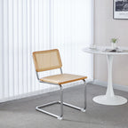 Pack de 2 Sillas Breuer Madera y Rattan - Madera
